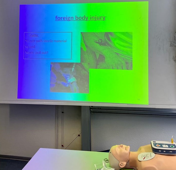 First Aid Course for Driving License in English