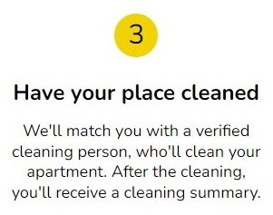 Have your place cleaned